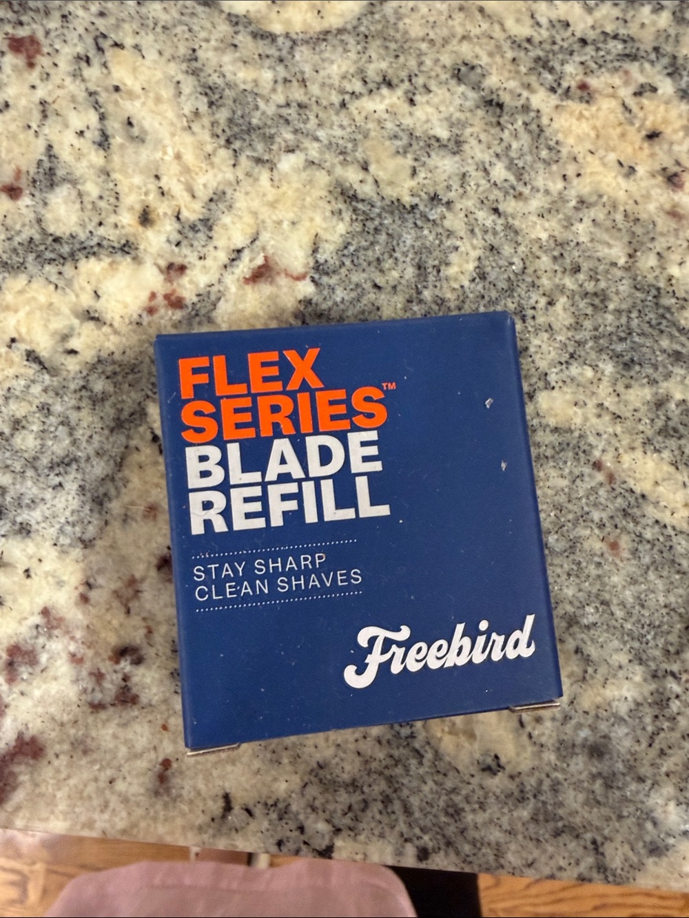 freebird Navy and Orange Flex Series Blade Refill Pack nwt